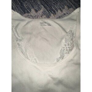 Workout White Crop Top